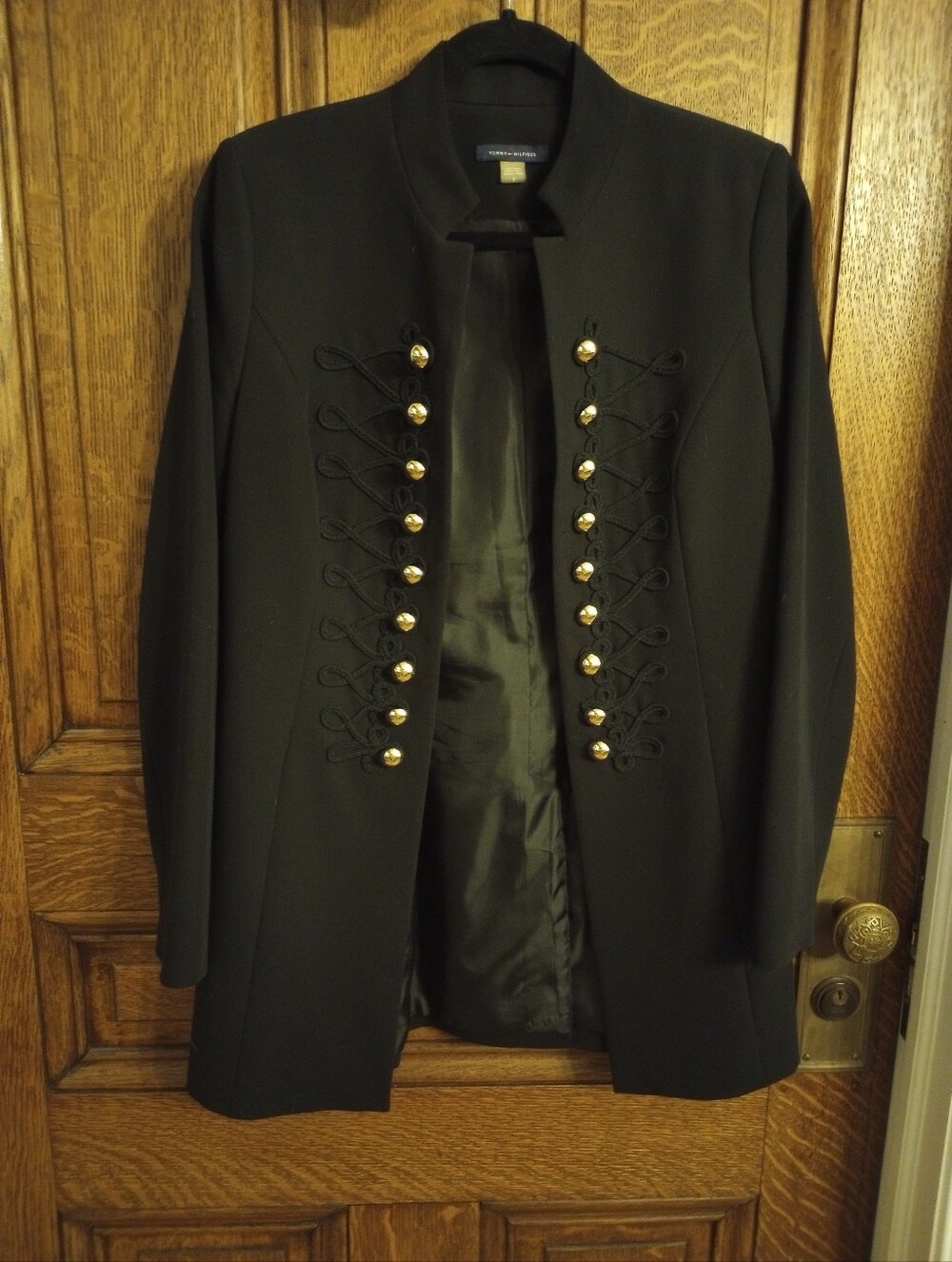 Tommy Hilfiger Blazer, Buttons Braided Size 8 - Picture 11 of 11